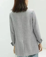 Blazer Feminino Cotton Plus Elegance